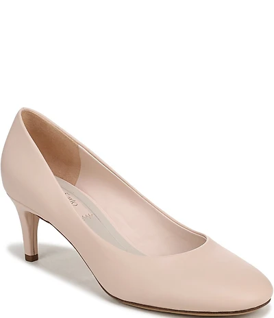 Franco Sarto Kamari Leather Round Toe Pumps