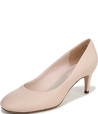 Franco Sarto Kamari Leather Round Toe Pumps
