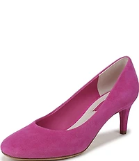 Franco Sarto Kamari Suede Round Toe Pumps