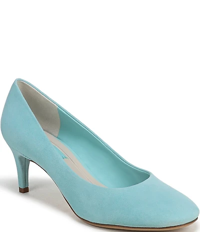 Franco Sarto Kamari Suede Round Toe Pumps