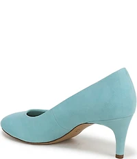 Franco Sarto Kamari Suede Round Toe Pumps