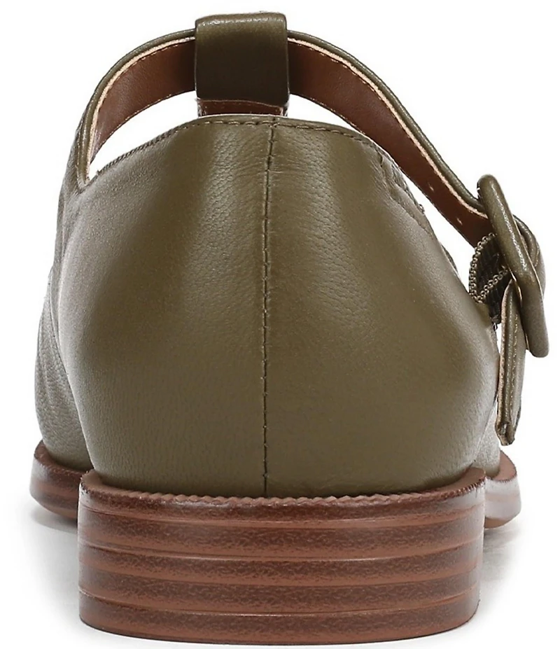 Franco Sarto Kenley Leather T-Strap Flats