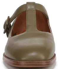 Franco Sarto Kenley Leather T-Strap Flats