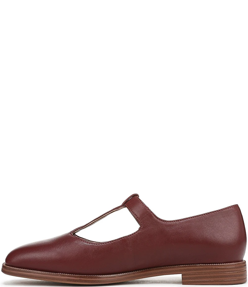 Franco Sarto Kenley Leather T-Strap Flats