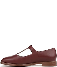 Franco Sarto Kenley Leather T-Strap Flats