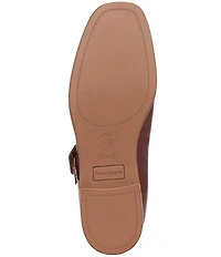 Franco Sarto Kenley Leather T-Strap Flats