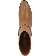 Franco Sarto Kian Leather Harness Hardware Booties