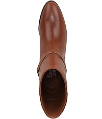 Franco Sarto Kian Leather Harness Hardware Booties
