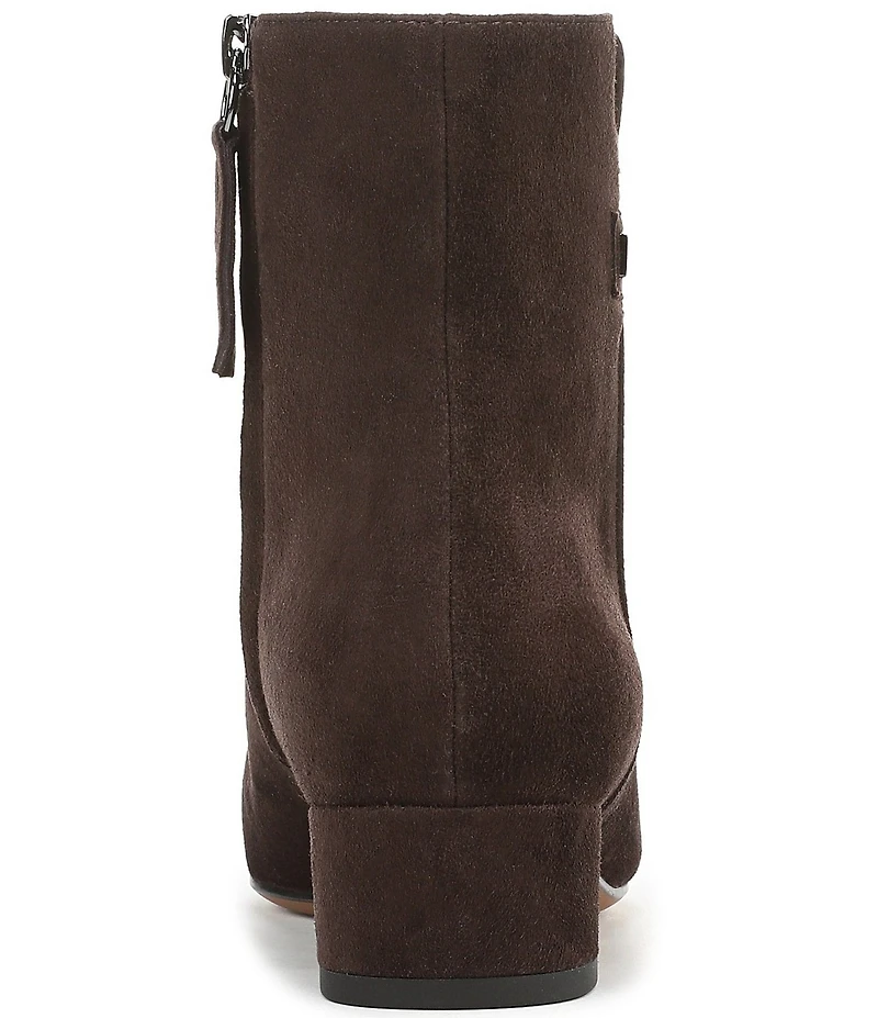 Franco Sarto Luella Suede Block Heel Booties