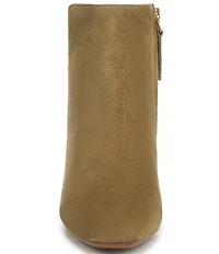 Franco Sarto Luella Suede Block Heel Booties