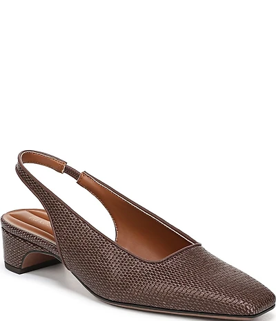 Franco Sarto Lyanna 2 Woven Raffia Slingback Pumps