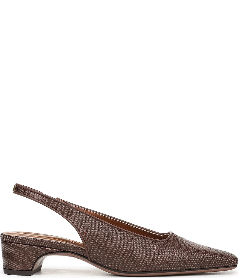 Franco Sarto Lyanna 2 Woven Raffia Slingback Pumps