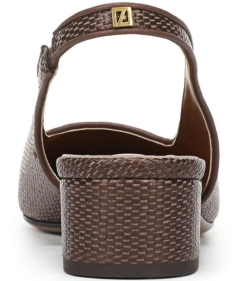 Franco Sarto Lyanna 2 Woven Raffia Slingback Pumps