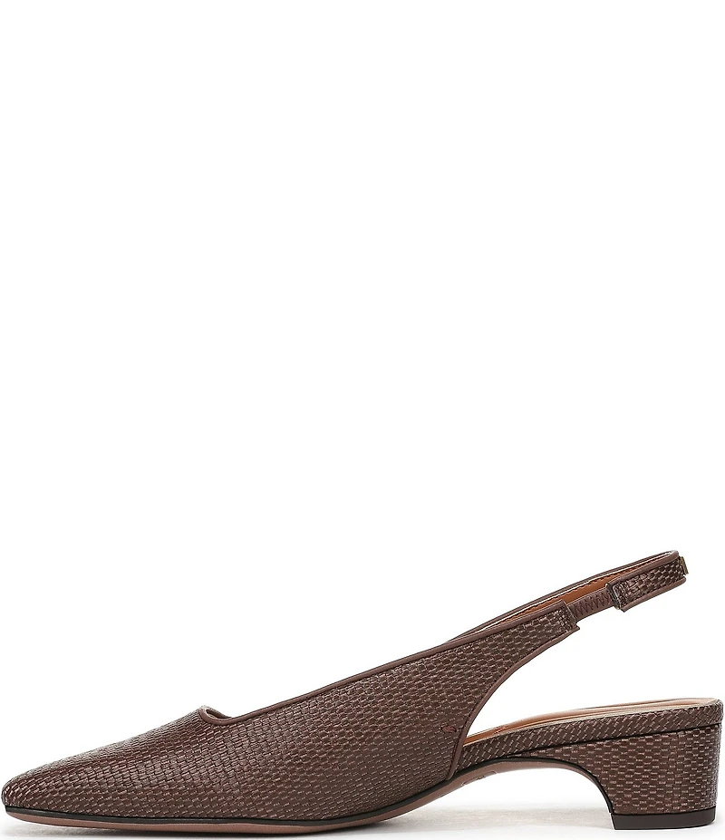 Franco Sarto Lyanna 2 Woven Raffia Slingback Pumps