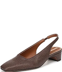Franco Sarto Lyanna 2 Woven Raffia Slingback Pumps