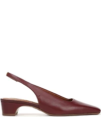 Franco Sarto Lyanna Leather Slingback Pumps