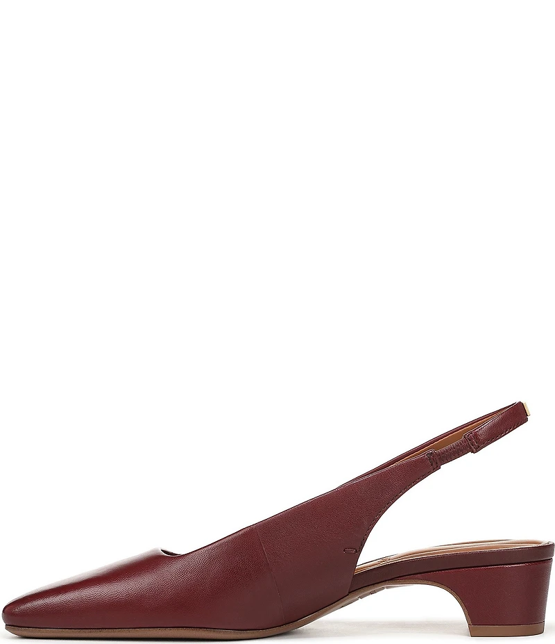 Franco Sarto Lyanna Leather Slingback Pumps