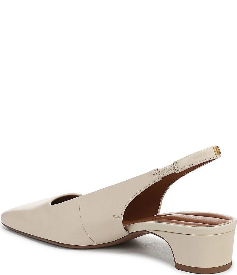 Franco Sarto Lyanna Leather Slingback Pumps