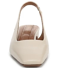 Franco Sarto Lyanna Leather Slingback Pumps