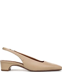 Franco Sarto Lyanna Leather Slingback Pumps