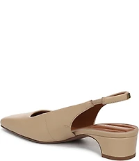 Franco Sarto Lyanna Leather Slingback Pumps
