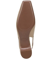Franco Sarto Lyanna Leather Slingback Pumps