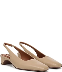 Franco Sarto Lyanna Leather Slingback Pumps
