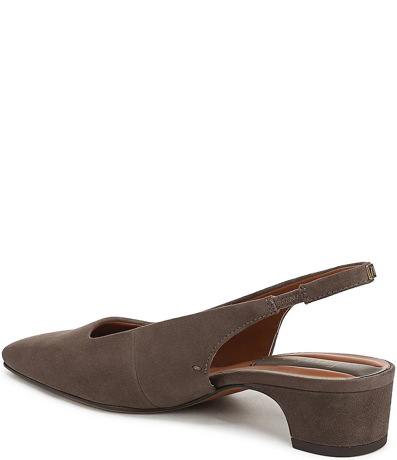Franco Sarto Lyanna Suede Slingback Pumps