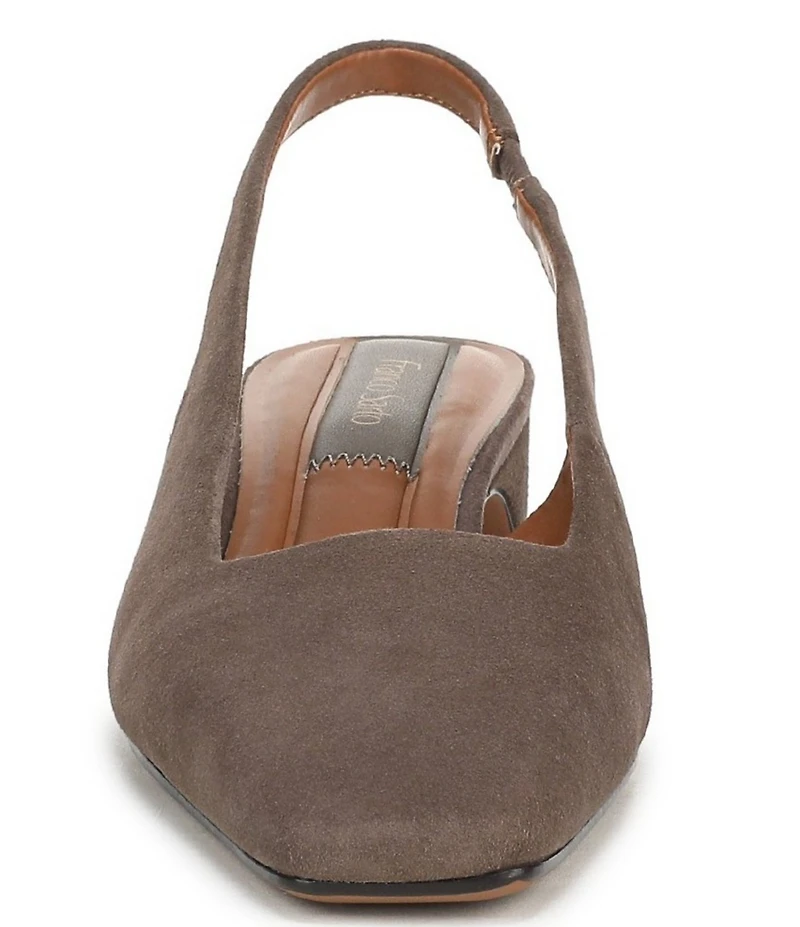Franco Sarto Lyanna Suede Slingback Pumps