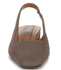 Franco Sarto Lyanna Suede Slingback Pumps