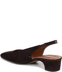 Franco Sarto Lyanna Suede Slingback Pumps