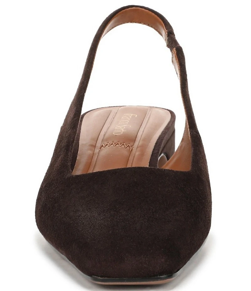 Franco Sarto Lyanna Suede Slingback Pumps