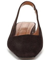 Franco Sarto Lyanna Suede Slingback Pumps