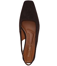 Franco Sarto Lyanna Suede Slingback Pumps