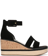 Franco Sarto Madaya 2 Suede Platform Wedge Sandals