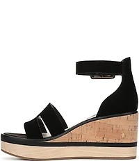 Franco Sarto Madaya 2 Suede Platform Wedge Sandals