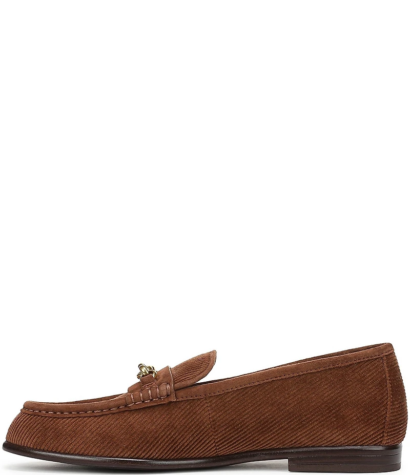 Franco Sarto Maris Corduroy Bit Chain Loafers