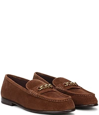 Franco Sarto Maris Corduroy Bit Chain Loafers