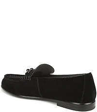 Franco Sarto Maris Suede Bit Chain Loafers