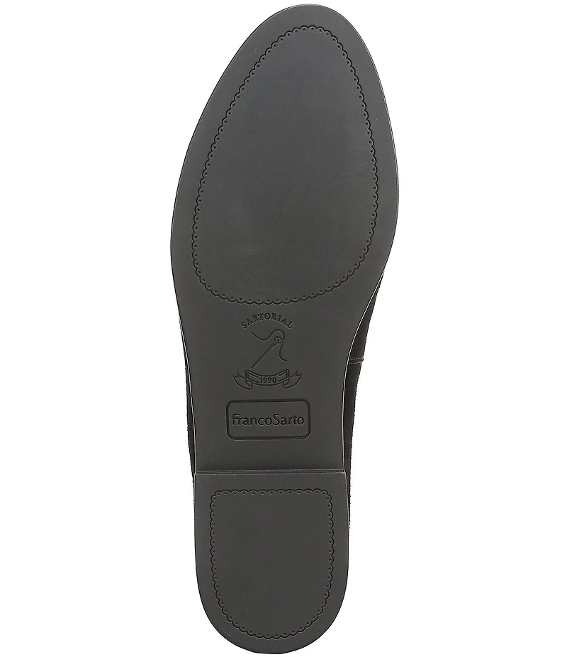 Franco Sarto Maris Suede Bit Chain Loafers