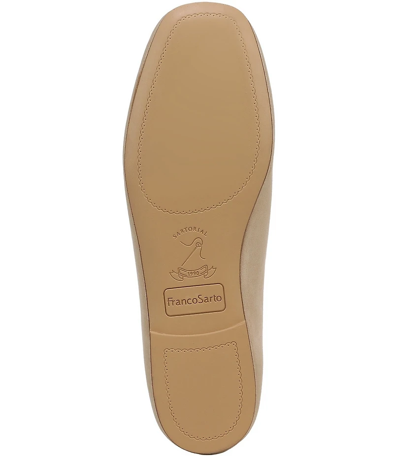 Franco Sarto Marylee Suede T-Strap Flats