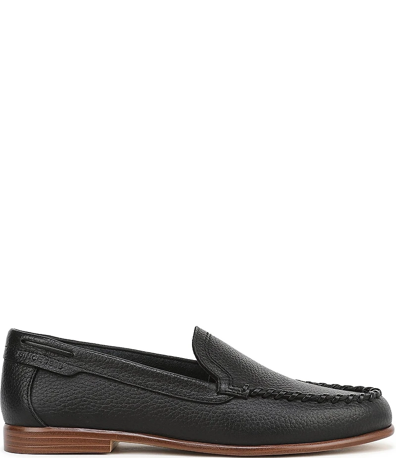 Franco Sarto Maude Leather Whipstitch Loafers