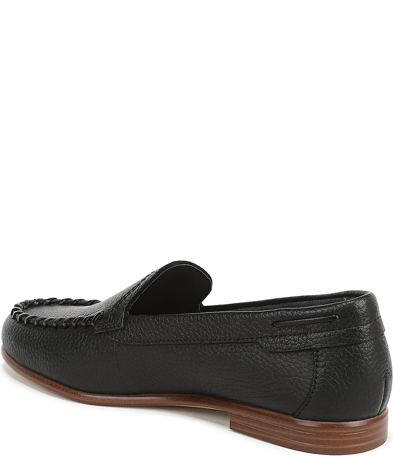 Franco Sarto Maude Leather Whipstitch Loafers