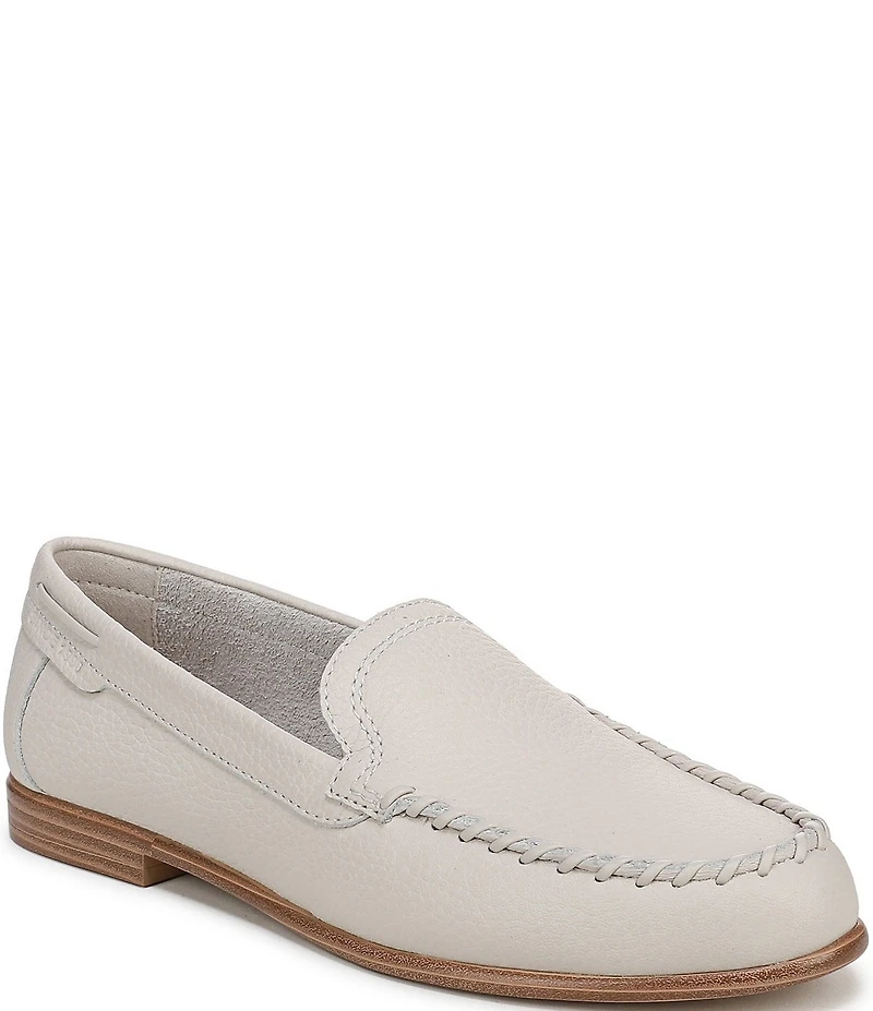 Franco Sarto Maude Leather Whipstitch Loafers