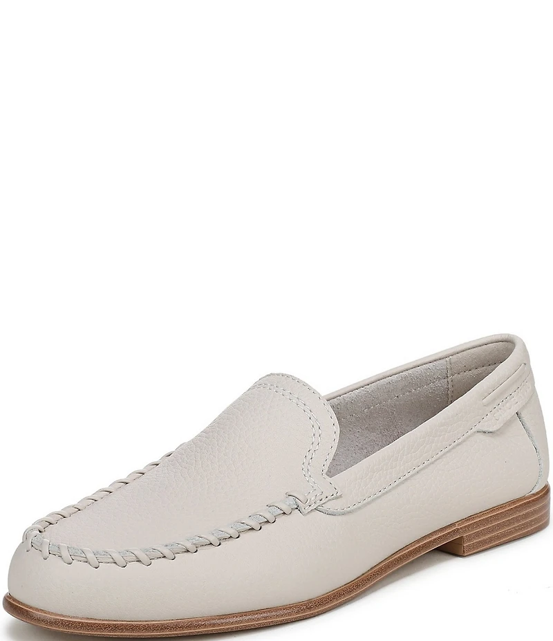 Franco Sarto Maude Leather Whipstitch Loafers