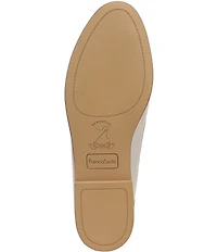 Franco Sarto Maude Leather Whipstitch Loafers