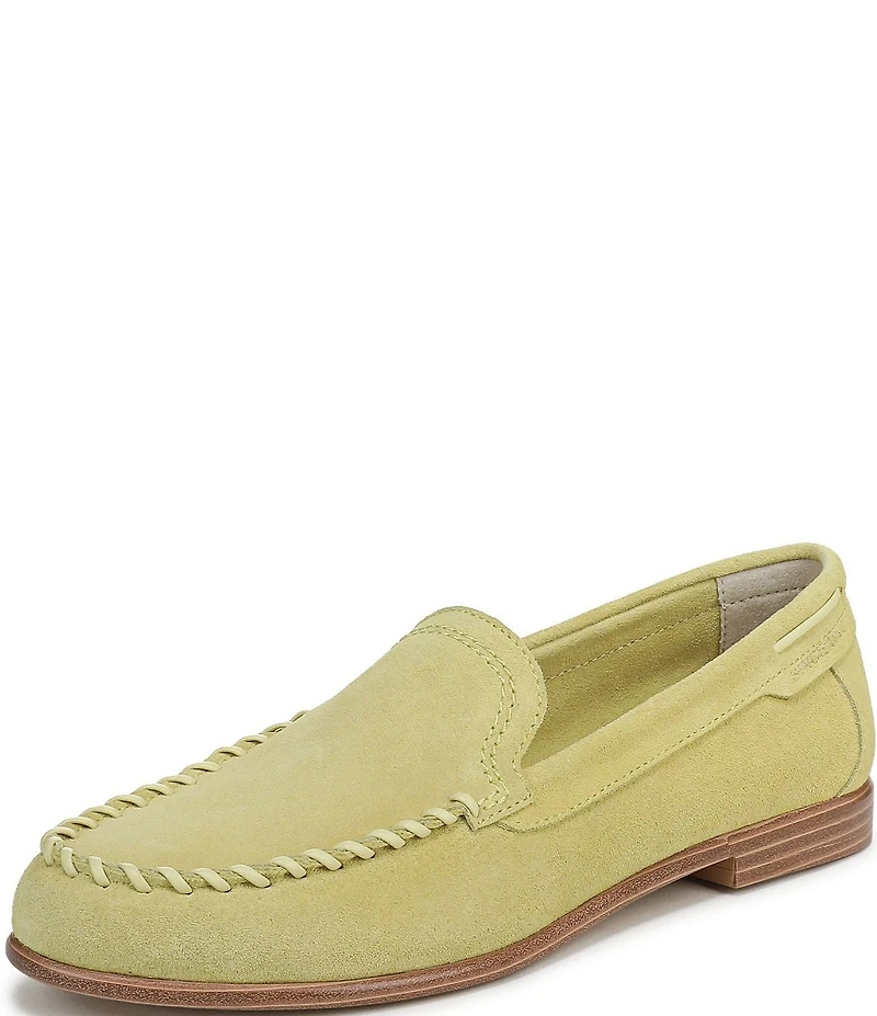 Franco Sarto Maude Suede Whipstitch Loafers