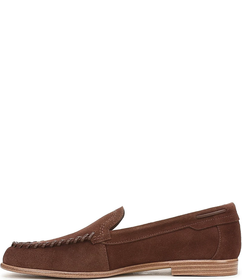 Franco Sarto Maude Suede Whipstitch Loafers