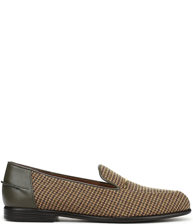 Franco Sarto Mirabelle Houndstooth Bar Hardware Loafers