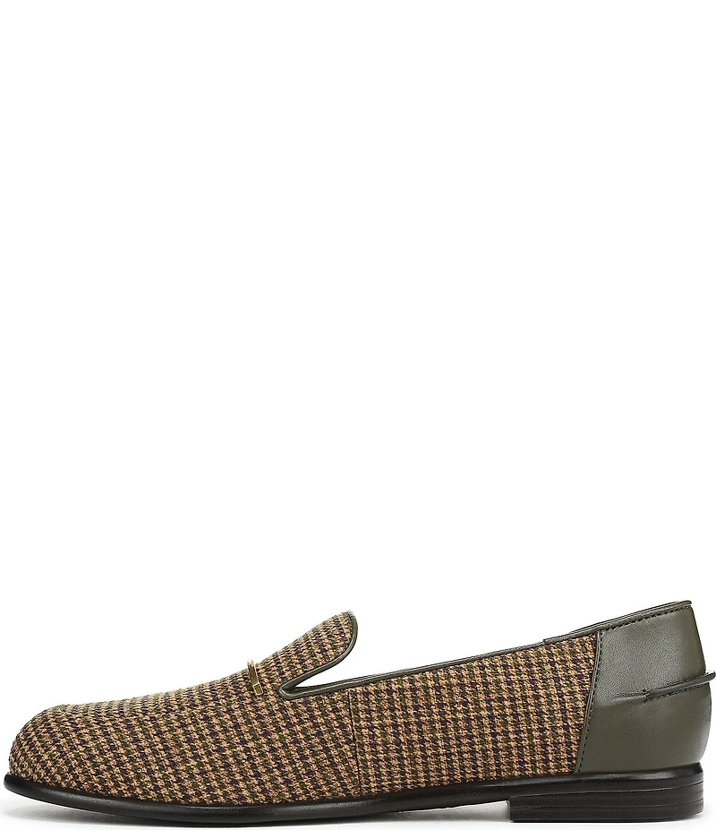 Franco Sarto Mirabelle Houndstooth Bar Hardware Loafers